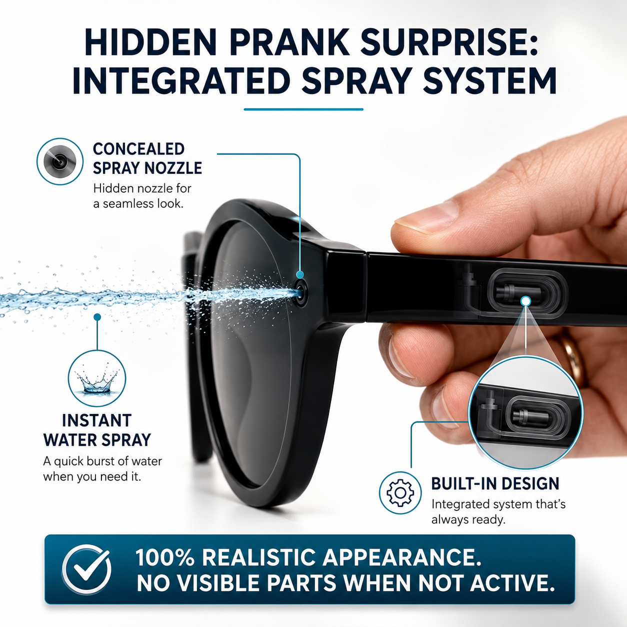 Eye Splash™ Water Glasses